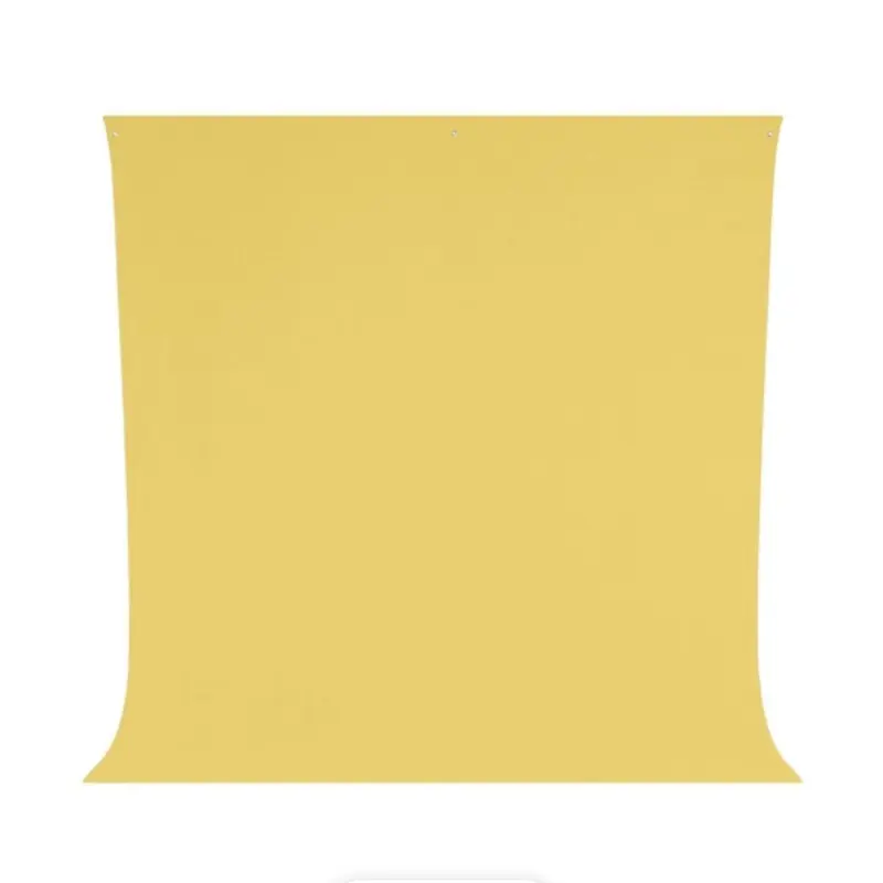 Westcott Wrinkle-Resistant Backdrop - Canary Yellow (9' x 10')