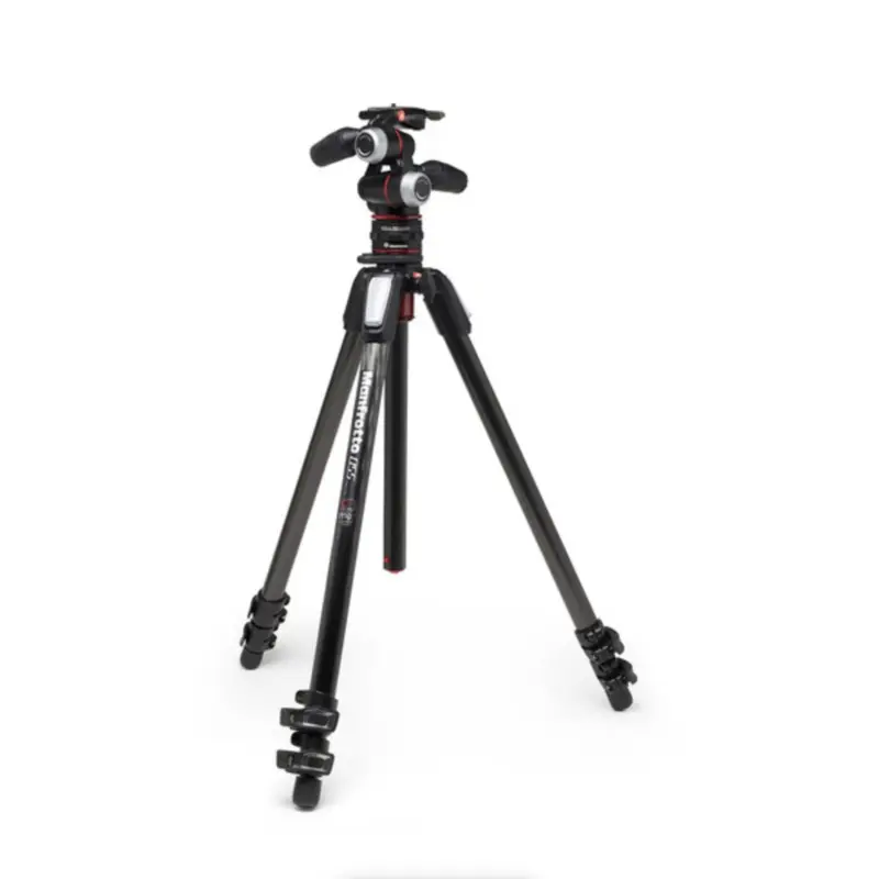 Manfrotto MT055CXPRO3 Carbon Fiber Tripod with MHXPRO-3W Head & Move Quick Release Kit