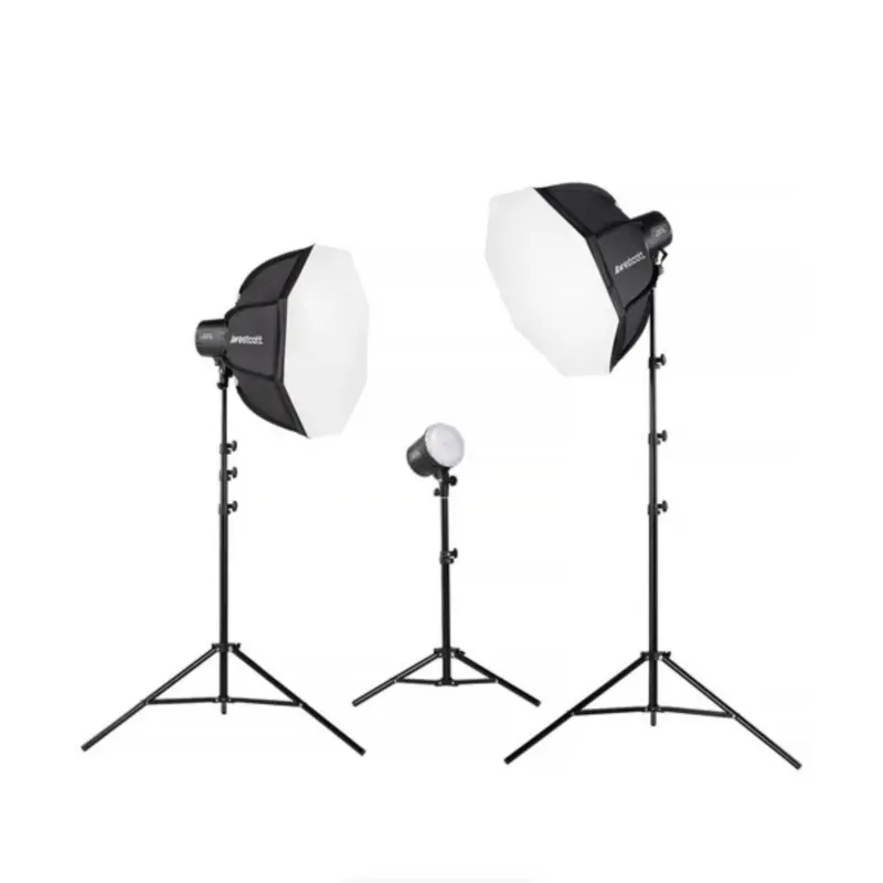 Westcott U60-B Bi-Color 3-Light LED Monolight Kit with 22" Octabox (3-Light Kit)