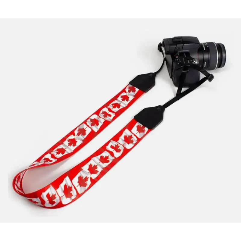 Perri's Leathers Ltd. 2" Polyester Camera Strap (Canada Flag)