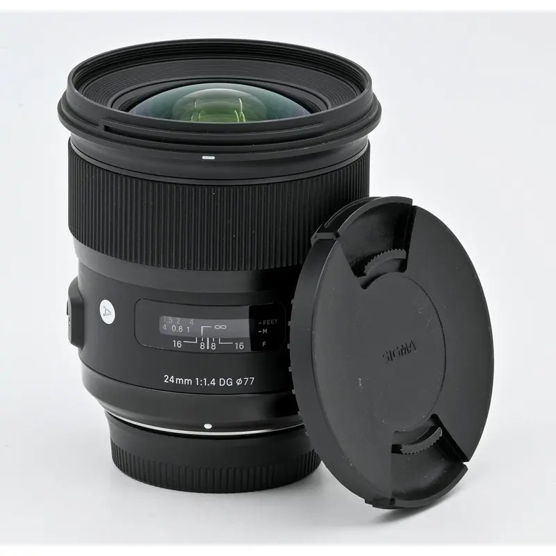 * USED * Sigma 24mm f/1.4 DG HSM ART lens for Nikon F