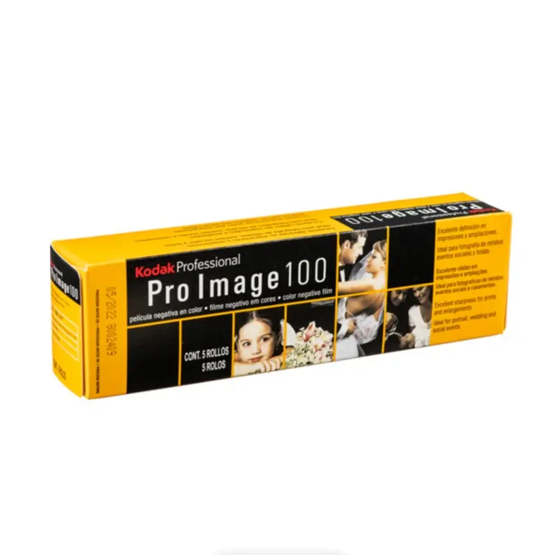 Kodak Pro Image 100 Color Negative Film (35mm Roll Film, 36 Exposures) 5-Pack