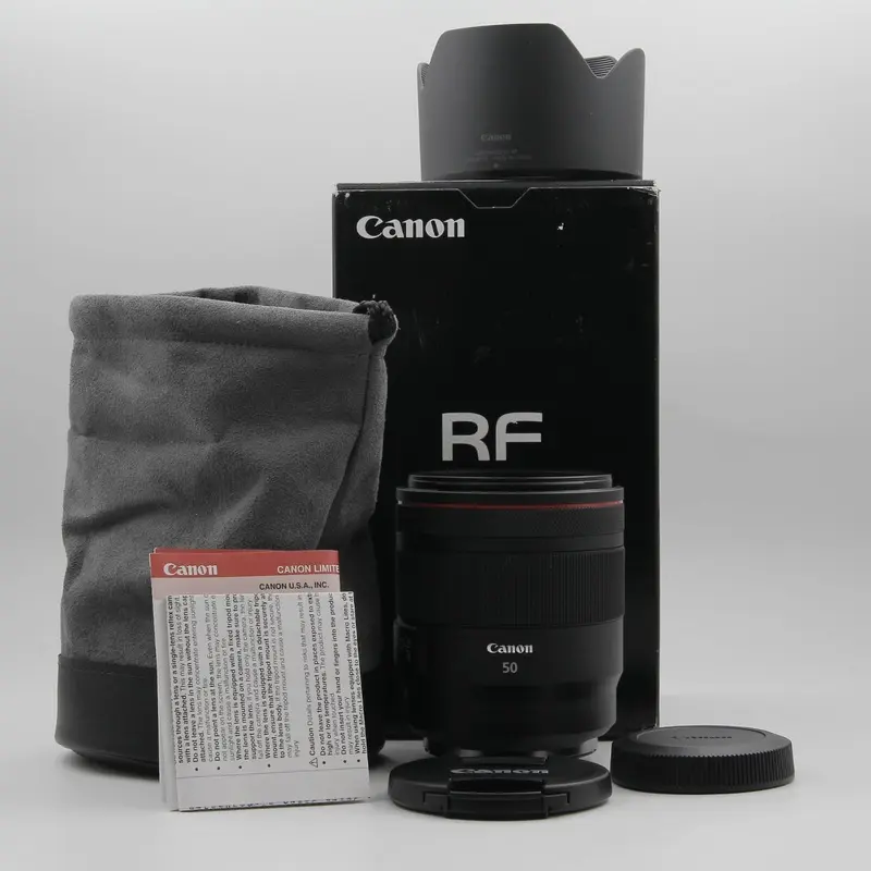 * OPEN BOX EXCELLENT * Canon RF 50mm f/1.2L USM Lens