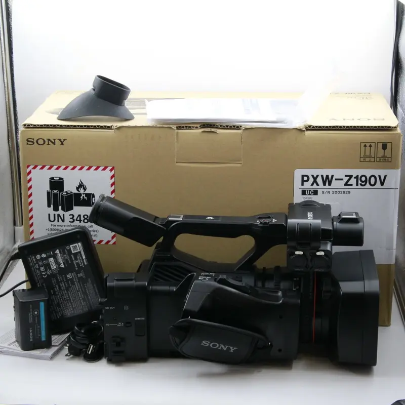 * OPEN BOX EXCELLENT * Sony PXW-Z190 4K 3-CMOS 1/3'' Sensor XDCAM Camcorder