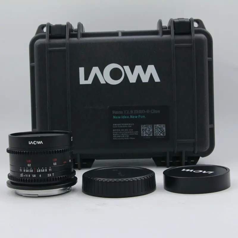 * DEMO * Laowa 9mm T2.9 Zero-D Cine Lens for Canon RF