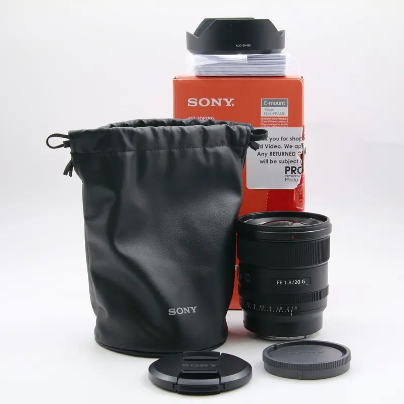 * OPEN BOX EXCELLENT *  Sony FE 20mm f/1.8 G Lens