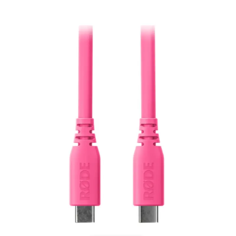 RODE SC27 SuperSpeed USB-C to USB-C Cable (Pink, 6.6')
