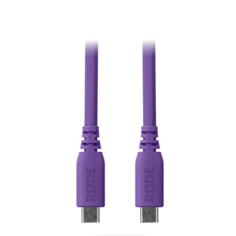RODE SC27 SuperSpeed USB-C to USB-C Cable (Purple, 6.6')