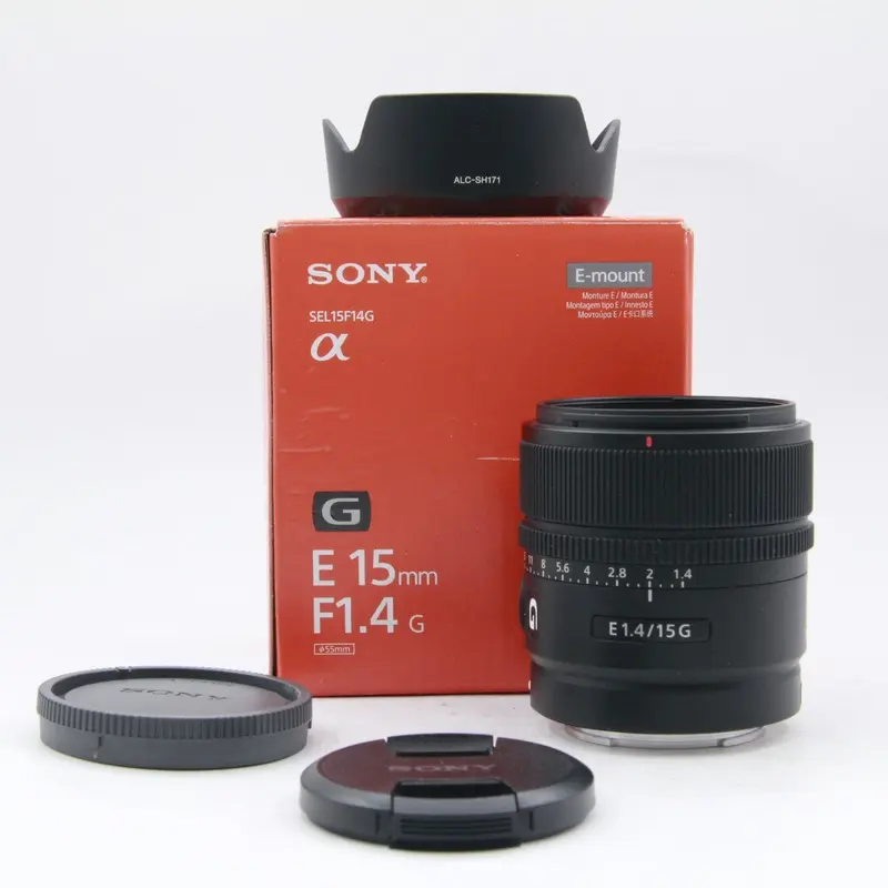 * OPEN BOX GOOD * Sony E 15mm f/1.4 G Lens