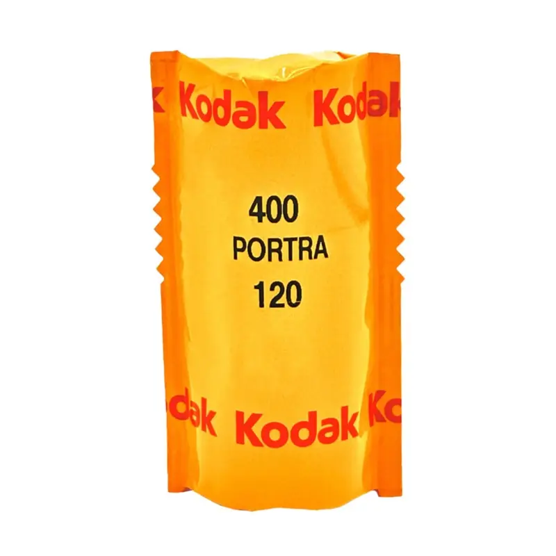 Kodak Professional Portra 400 Color Negative Film (120 Roll Film) Single Roll