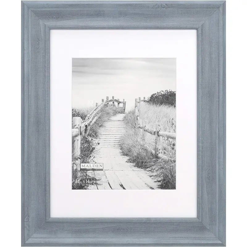 Malden Blue Denim w/Mat 8X10/11X14 Frame