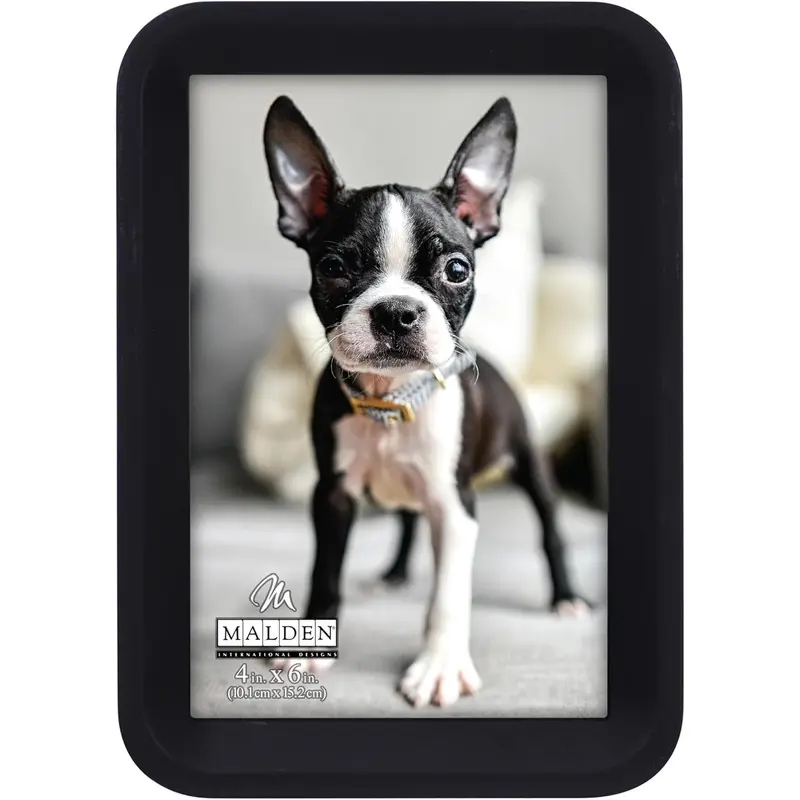 Malden Burke Black 4x6 Frame