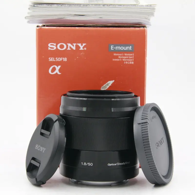 * OPEN BOX GOOD * Sony E 50mm f/1.8 OSS Lens