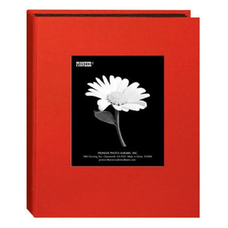 Pioneer DA-46CBF Mini Fabric Photo Album Assorted Colors 4x6