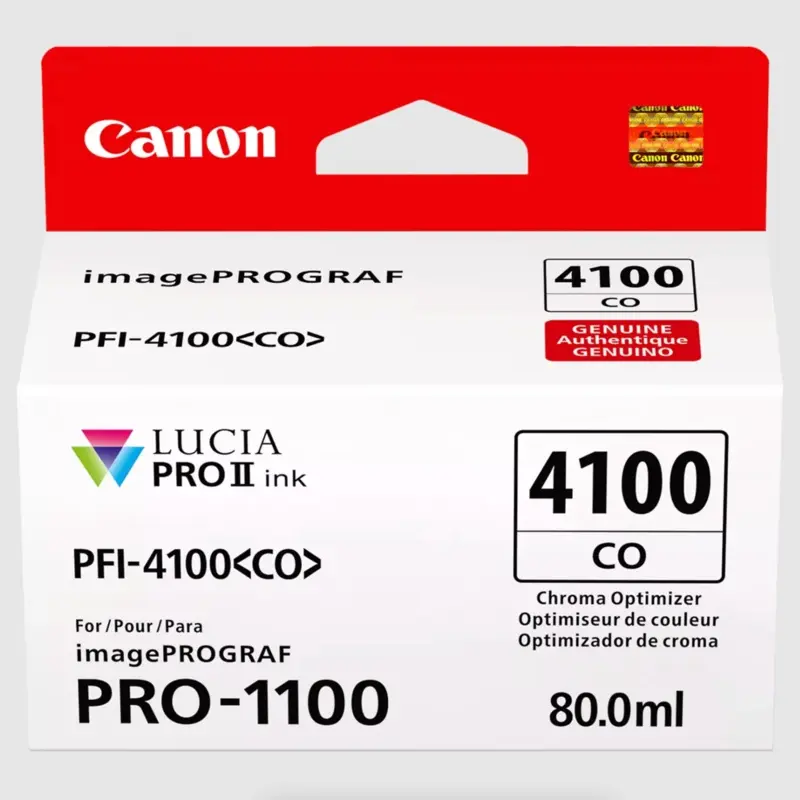 Canon PFI-4100 Chroma Optimizer Pigment Ink Tank (80mL) for PRO-1100