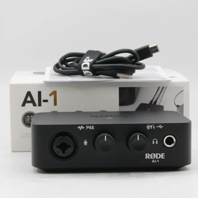 * OPEN BOX EXCELLENT * Rode AI-1 Studio-Quality USB Audio Interface
