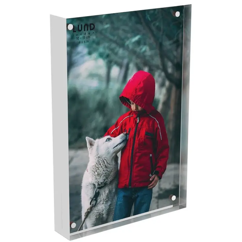Lund 4x6 Skittle Magnet Frame White