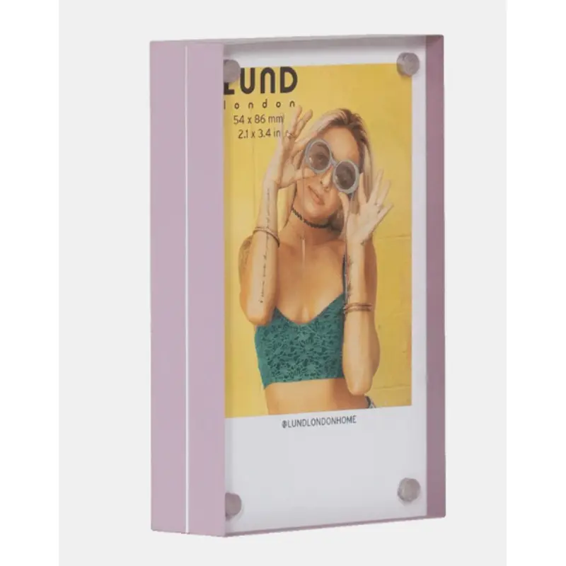 Lund 2x3 Instax Magnetic Frame Pink