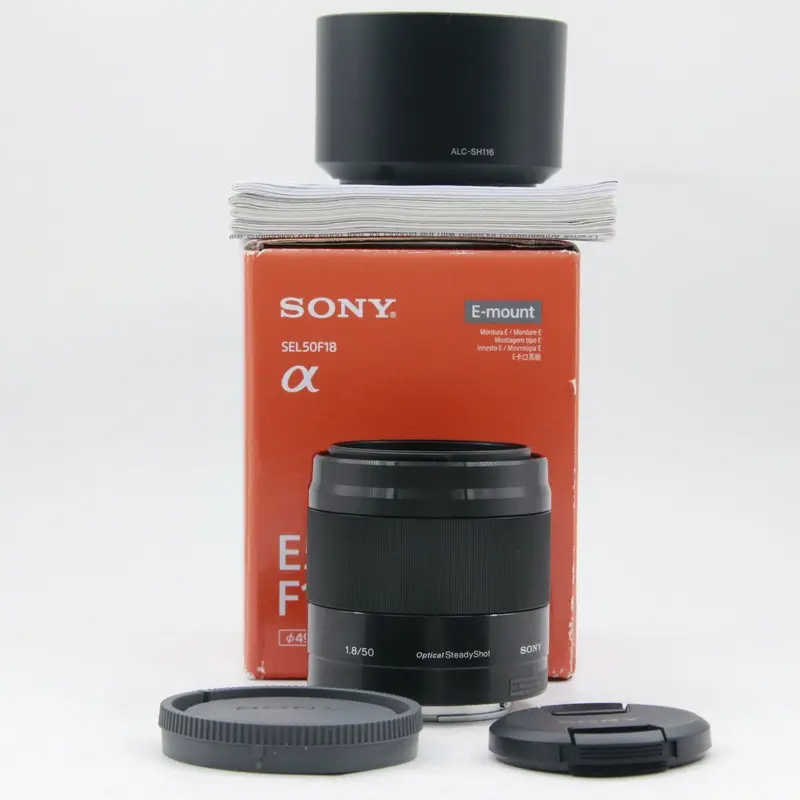 * OPEN BOX EXCELLENT * Sony E 50mm f/1.8 OSS Lens