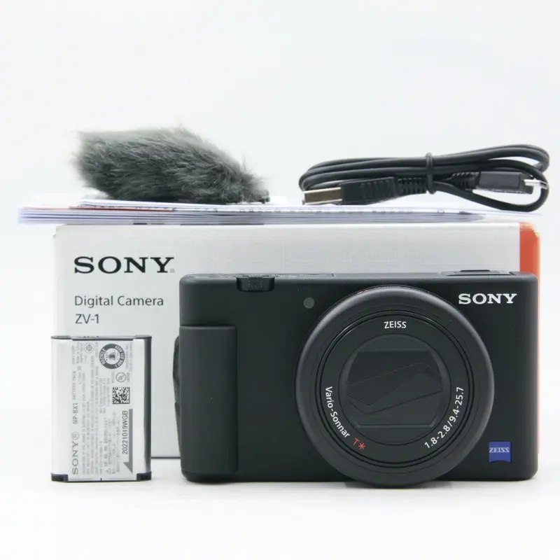 * OPEN BOX EXCELLENT * Sony ZV-1 Digital Camera (Black)