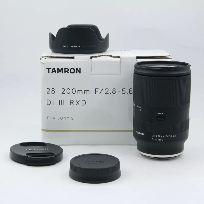 * OPEN BOX GOOD * Tamron 28-200mm f/2.8-5.6 Di III RXD Lens for Sony E