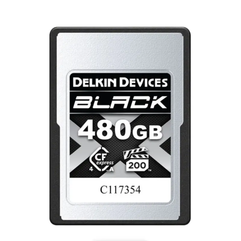 Delkin Devices BLACK CFexpress Type A 4.0 Memory Card - 480GB
