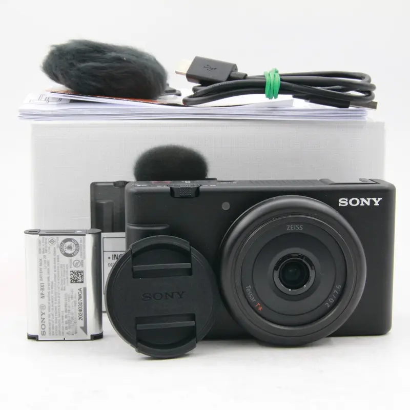 * OPEN BOX GOOD * Sony ZV-1F Vlogging Camera (Black)
