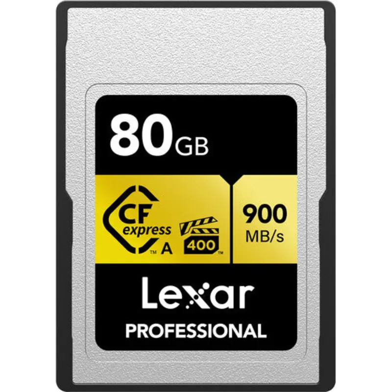 Lexar Professional CFexpress Type A Memory Card (GOLD Series) - 80GB