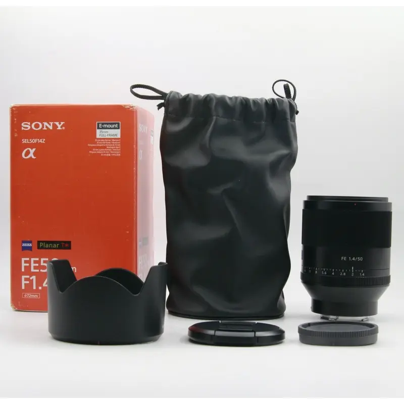 * OPEN BOX EXCELLENT * Sony FE 50mm f/1.4 Planar T* ZA Lens