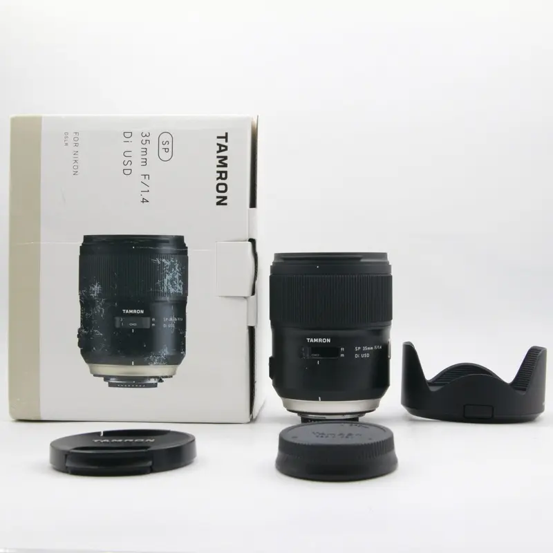 * OPEN BOX GOOD * Tamron SP 35mm f/1.4 Di USD Lens for Nikon F