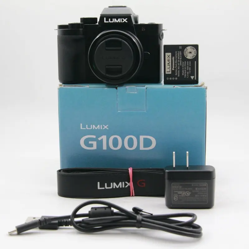 * OPEN BOX EXCELLENT * Panasonic Lumix G100D Mirrorless Camera with 12-32mm Lens