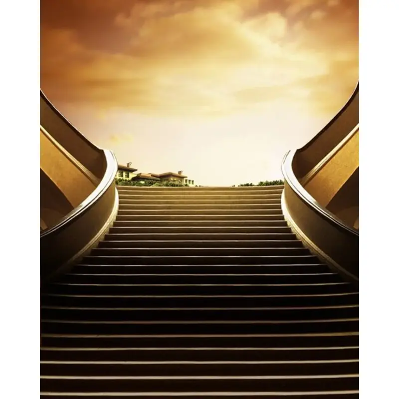 Promaster Scenic Backdrop -  8x10'  (Stairs)