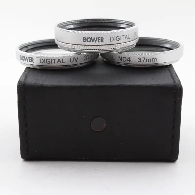 * USED * Bower 37mm 3pc Digital Filter Kit PL UV ND4 Filter