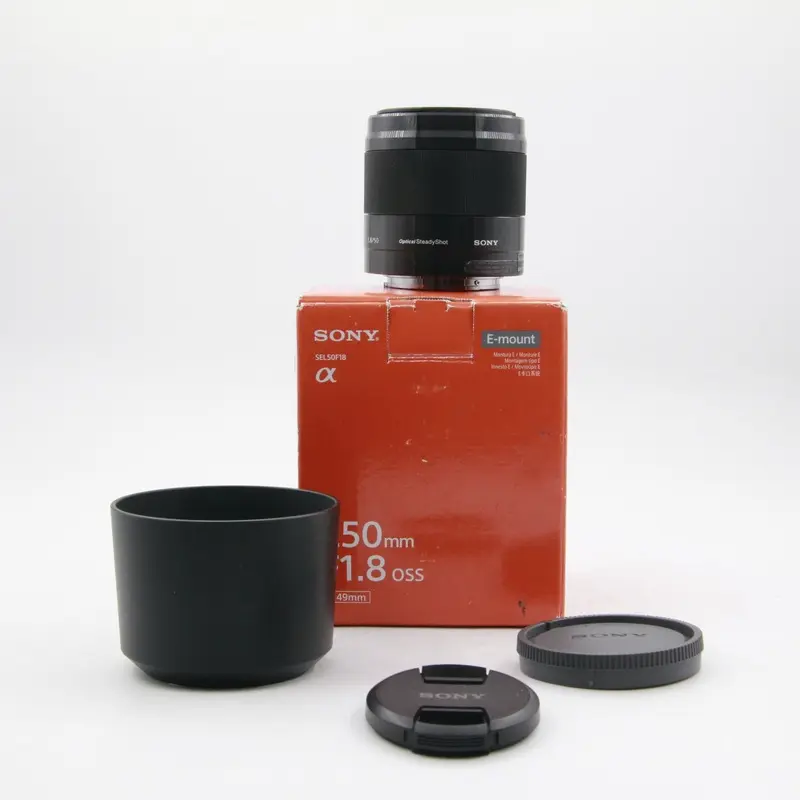 * OPEN BOX FAIR * Sony E 50mm f/1.8 OSS Lens