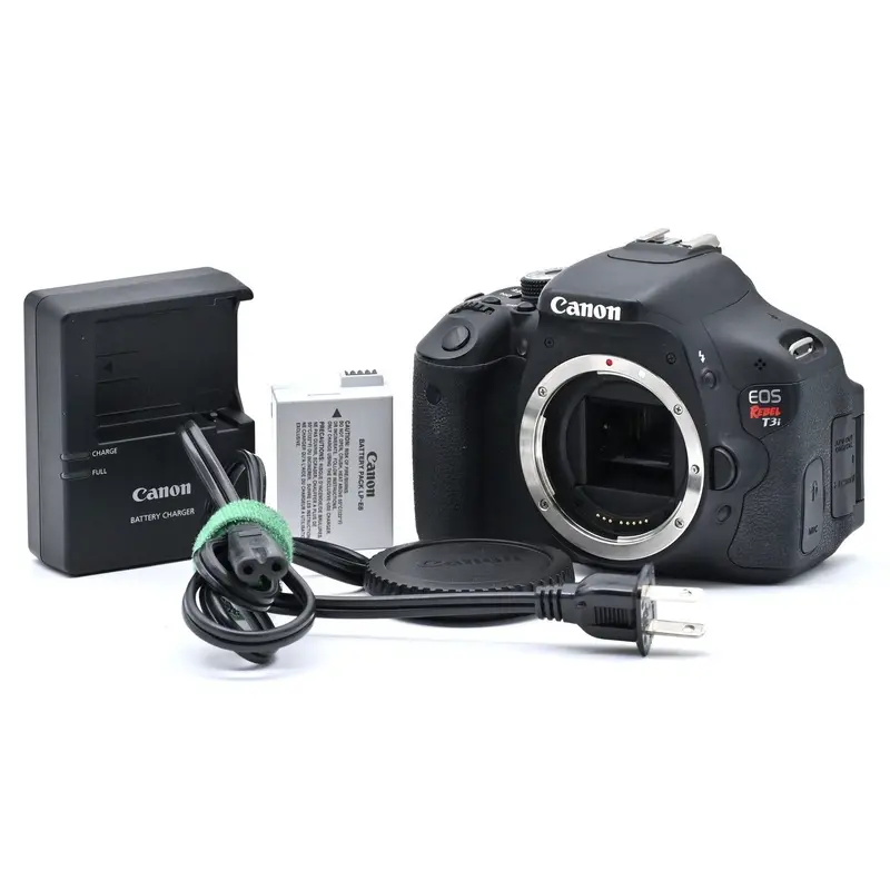 * USED * Canon Rebel T3i DSLR Camera (Body Only) SHUTTER 9400