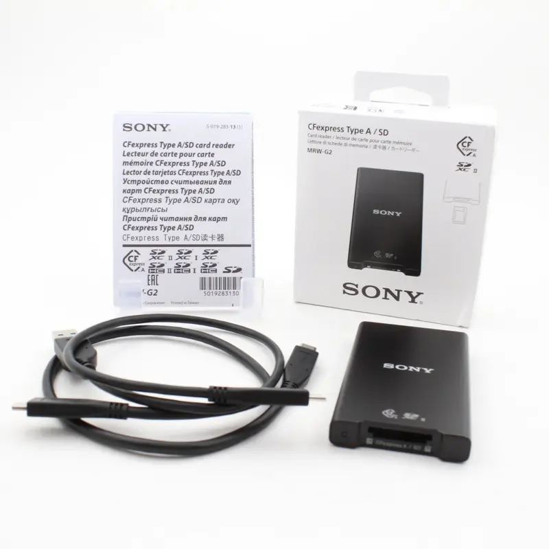 * OPEN BOX EXCELLENT * Sony MRW-G2 CFexpress Type A / SD Memory Card Reader