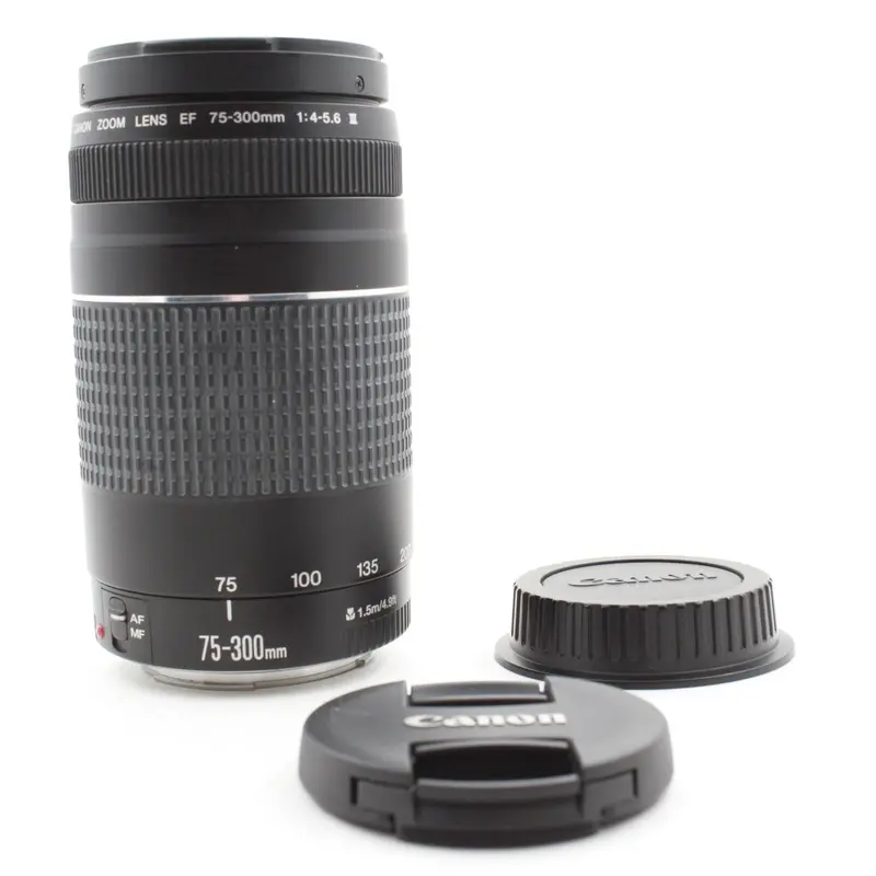 * USED * Canon EF 75-300mm f/4-5.6 III Lens