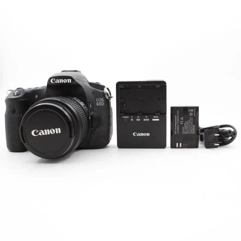 * USED * Canon EOS 60D with EF-S 18-55mm f/3.5-5.6 IS II Lens