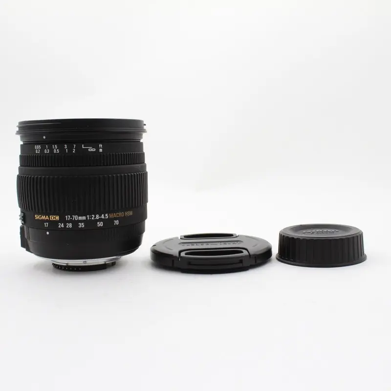 * USED * Sigma DC 17-70mm f/2.8-4.5 Macro HSM Lens Nikon F Mount