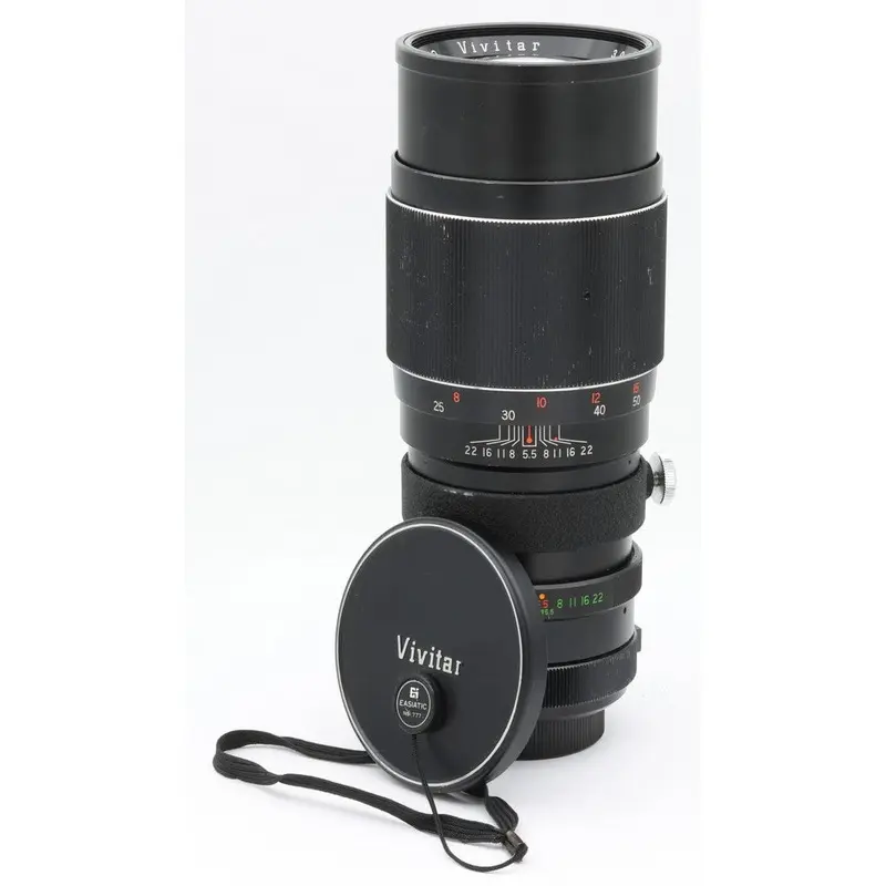 * USED * Vivitar 300mm F 5.5 Manual Focus Film Lens Screw Mount