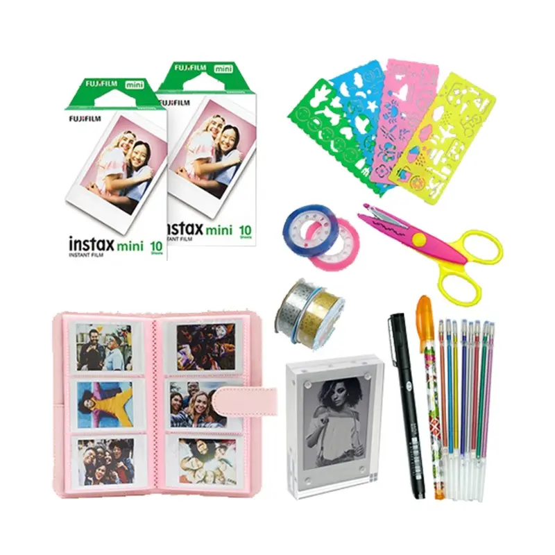 Fujifilm Instax Mini 12 Festive Kit (Blossom Pink)