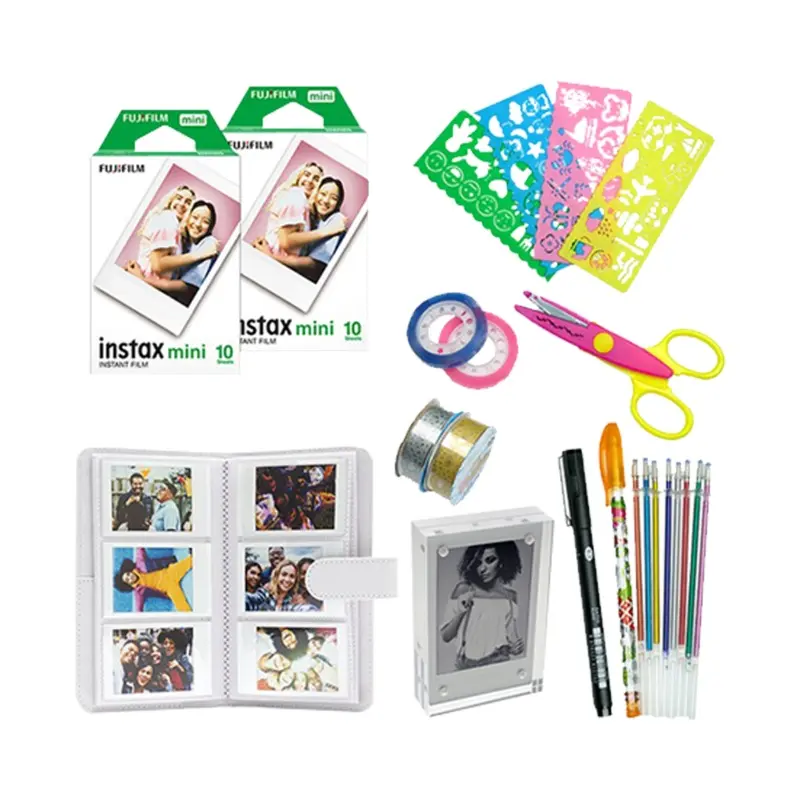 Fujifilm Instax Mini 12 Festive Kit (Clay White)