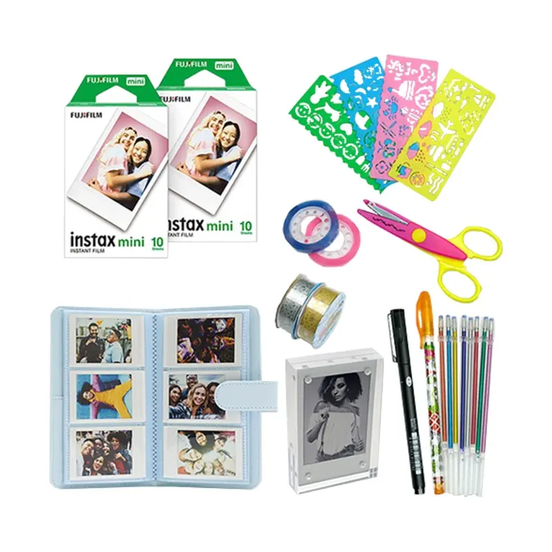 Fujifilm Instax Mini 12 Festive Kit (Pastel Blue)
