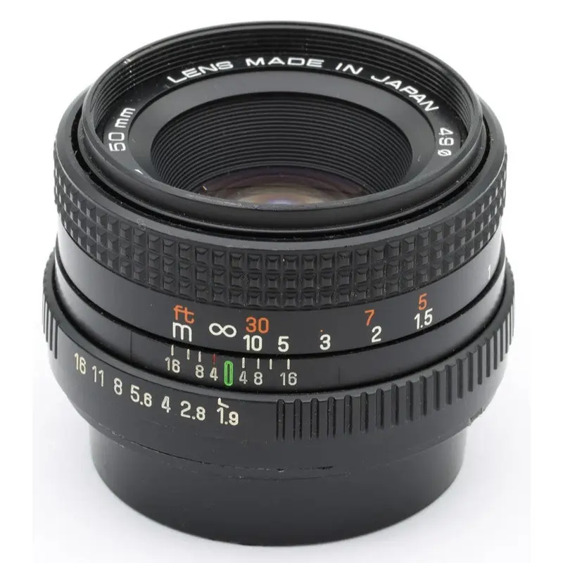 * USED * Auto Chinon 50mm f/1.9 Film Lens for Pentax K Mount