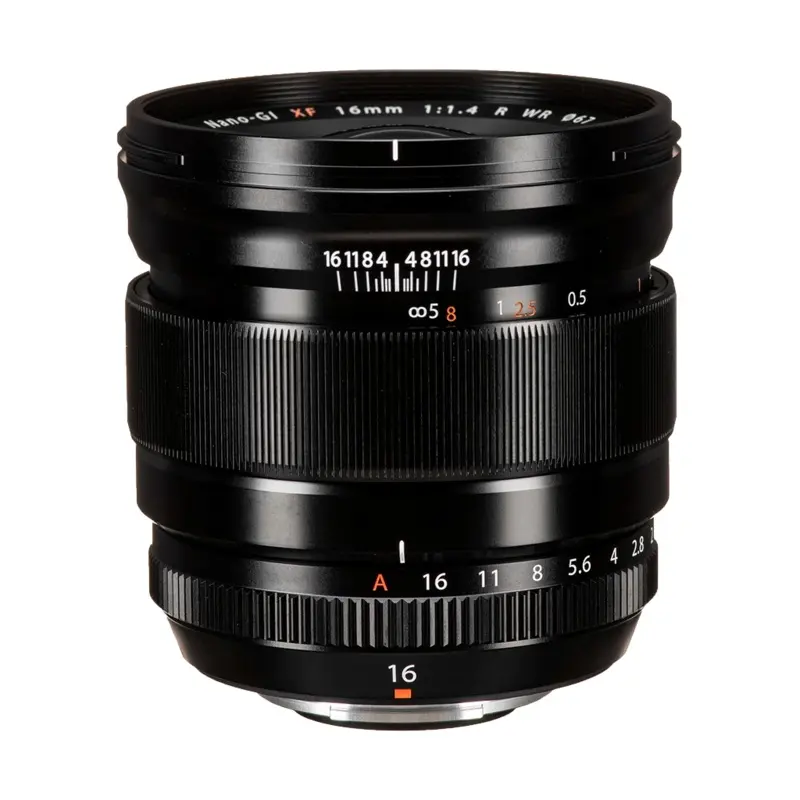 USED Fujifilm XF 16mm F/1.4 R WR Lens - Rating 7/10 (SH8666)