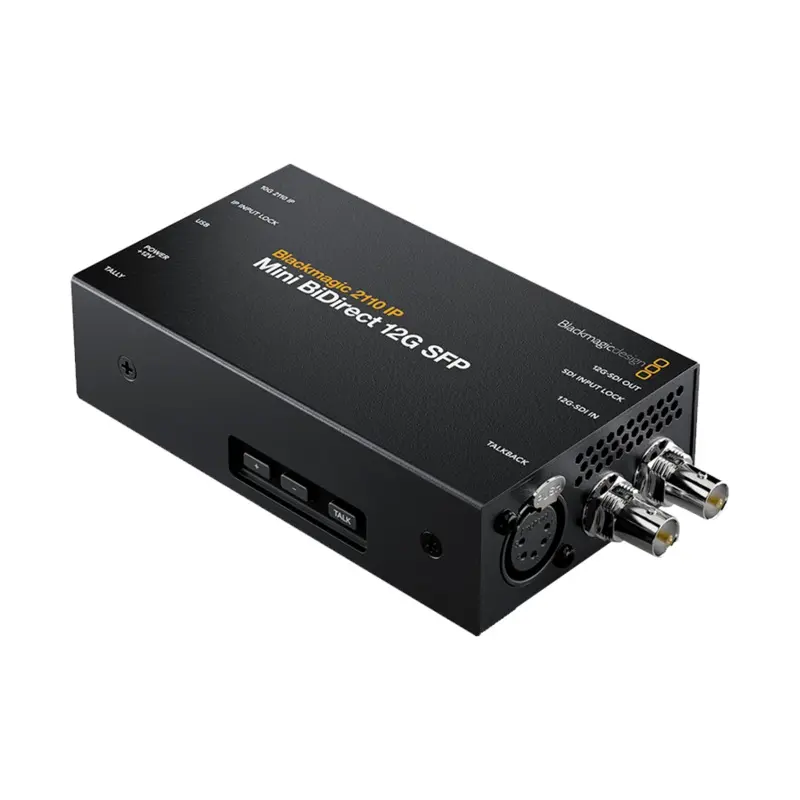 Blackmagic Design 2110 IP Mini BiDirect 12G SFP Converter