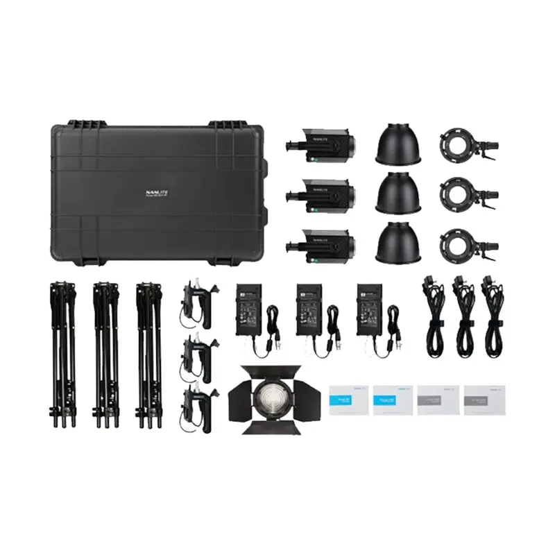 Nanlite Forza 150 Daylight LED Monolight (3 Light Kit - PT)