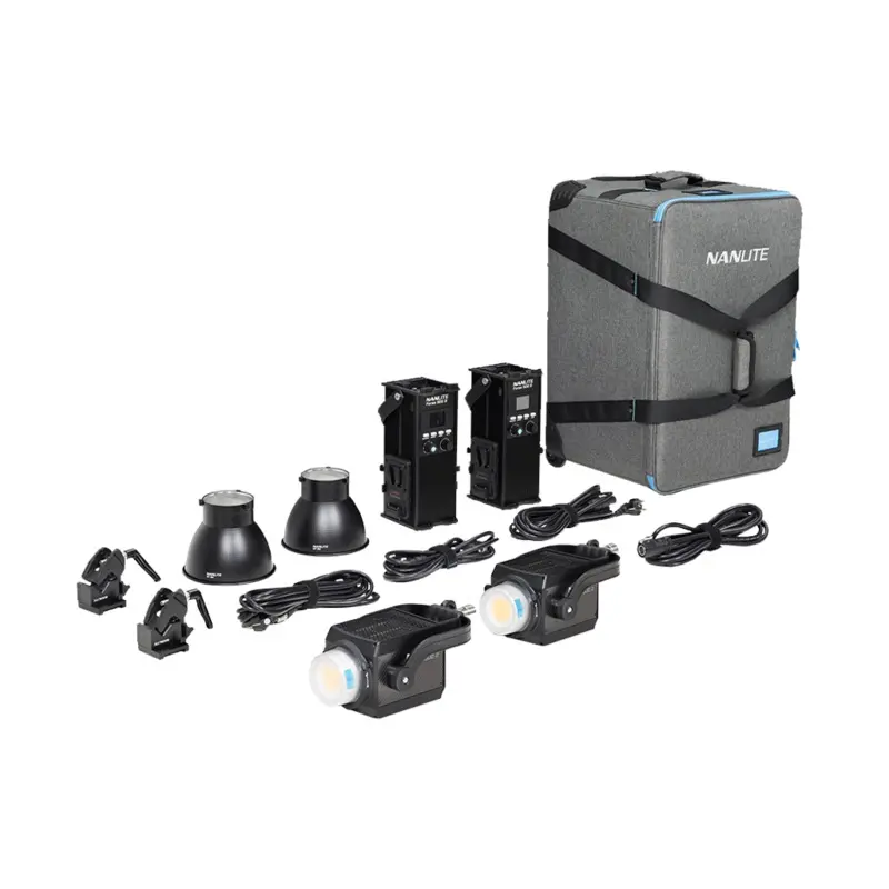 Nanlite Forza 500 II Daylight LED Monolight (Travel 2-Light Kit)