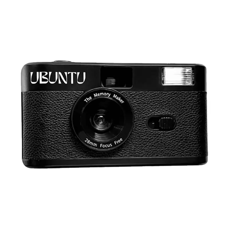 Ubuntu Film Co. 35mm Reusable Memory Makers Film Camera (Midnight)