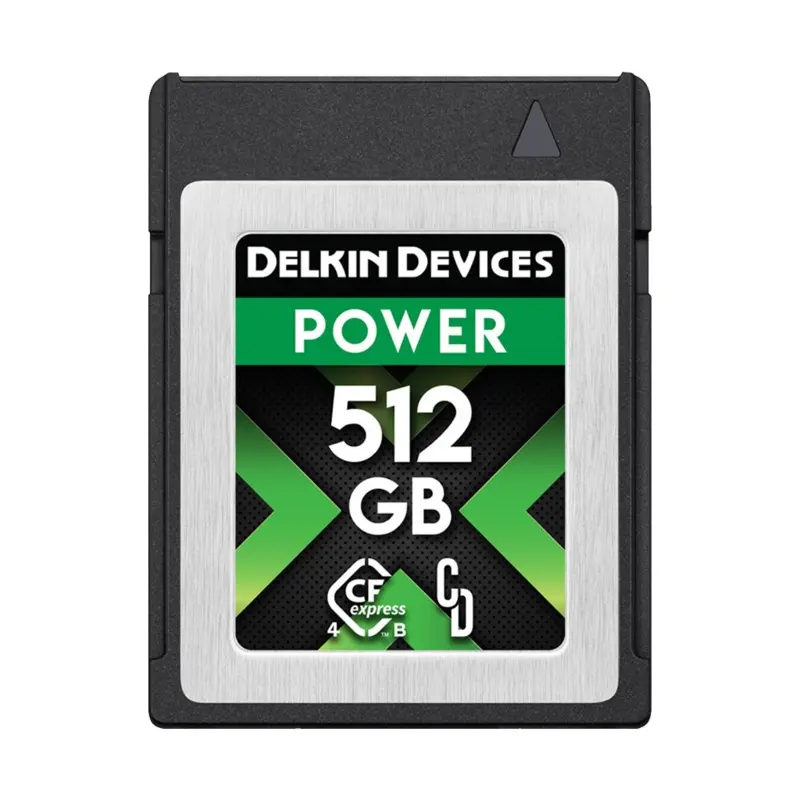 Delkin Devices 512GB POWER 4.0 CFexpress Type B Memory Card